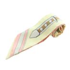 エルメス HERMES Grand Tralala ツイリー スカーフ 総柄 シルク アイボリー ピンク /MI ■OS レディース