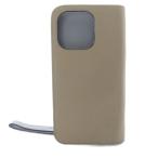 bona Ventura BONAVENTURA iPhone 12/12 Pro/iPhone 13 смартфон кейс dia Lee кейс shrink кожа серый ju× серый /YO1