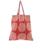 ショッピングマリメッコ マリメッコ marimekko プケッティ トートバッグ ハンドバッグ 総柄 赤 レッド /SR レディース