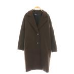 ザラ ZARA チェスターコート ロングコート アウター S ブラウン /DF ■OS レディース
