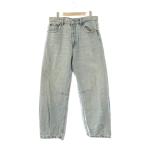 ショッピングzara ザラ ZARA ワイドデニムパンツ ジーンズ EUR 38 ライトブルー /CX ■OS レディース