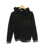 ショッピングドルチェ ドルチェ&ガッバーナ ドルガバ DOLCE&GABBANA ロゴ ジップアップパーカー 長袖 11/12 ブラック /HK ■OS キッズ