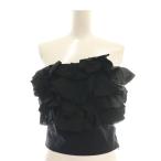  не использовался товар Amy Ist wa-rueimy istoire 24AW Random оборка Bear bare top укороченные брюки F черный /DF #OS женский 