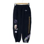 ショッピングzara ザラ ZARA スウェットパンツ イージーパンツ パンツ プリント S ブラック■FY レディース
