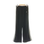  America -naAMERICANA 24AWa Pal tomon специальный заказ джерси - брюки легкий брюки боковой линия 36 черный /DF #OS женский 