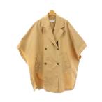 a доллар fodomin Guess ADOLFO DOMINGUEZ пончо весеннее пальто двойной бежевый /DF #OS женский 