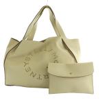 ショッピング白 ホワイト ステラマッカートニー STELLA McCARTNEY トートバッグ ポーチ サークルロゴ 白 ホワイト 502793 /SS ■OS レディース