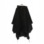  стайлинг Styling милитари накидка пальто 1 чёрный черный /CX #OS женский 