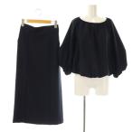  Mira o-wenMila Owenba Rune tops распорка юбка выставить блуза 0 темно-синий /ES #OS женский 