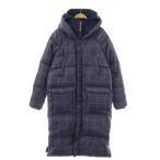 ショッピングベンチコート アリステア ALISTAIR ロングダウンコート ベンチコート チェック ロング M ネイビー /HK ■OS メンズ