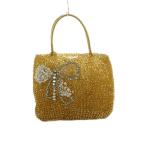 ショッピングアンテプリマ アンテプリマ ANTEPRIMA ナストロ ワイヤーハンドバッグ リボン ゴールドカラー /MI ■OS レディース