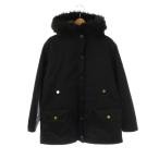 ショッピングケイトスペード ケイトスペード KATE SPADE ボアライナー付きモッズコート アウター フェイクファー 2 ブラック 黒 NJMU4470K118 /CX ■OS ■SH レディース