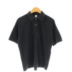 ショッピングロンハーマン ロンハーマン Ron Herman 25SS パイル ポロシャツ 半袖 L ネイビー /DF ■OS メンズ