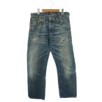 ショッピングリーバイス リーバイス Levi's ヴィンテージクロージング 501XX 47501-0112 復刻 1947年モデル デニムパンツ ジーンズ コットン W33 L34 紺