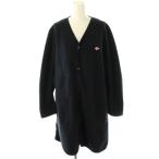 ダントン DANTON MR12-111-02 ノーカラーフリースジャケット カーディガン 38 濃紺 /NR ■OS メンズ