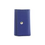 ショッピングフェンディ フェンディ FENDI セレリア キーケース 6連 三つ折り レザー ネイビー 紺 /MI ■OS ■OH レディース