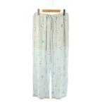 ジェラートピケ gelato pique ×ドラえもん 25AW 総柄ロングパンツ イージーパンツ ルームウエア F ライトブルー /CX ■OS レディース