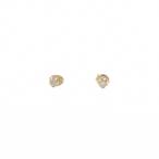 テイクアップ TAKE-UP ダイヤモンド 1P ピアス K18YG 0.05ct ゴールド /SR レディース