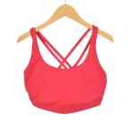  Lulu лимон lululemon йога одежда спорт одежда топ tops красный красный #FY *AA* женский 
