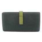 ショッピングロエベ ロエベ LOEWE バーティカル ウォレット ラージ 長財布 二つ折り アナグラム レザー カーキ C660S40X01 /YO12 ■OH  レディース