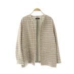 マカフィー MACPHEE トゥモローランド ラメツイードジャケット 36 マルチカラー /DO ■OS レディース