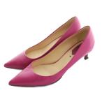 フェンディ FENDI パンプス ポインテッドトゥ 37 24.0cm マゼンタピンク /MI ■OS レディース