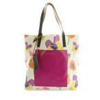 マルニ MARNI トートバッグ 花柄 マゼンタピンク マルチカラー SHMP0052A1 /MI ■OS レディース