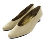 ショッピングイヴサンローラン イヴサンローラン YVES SAINT LAURENT レザーパンプス 36.5 アイボリー /SS ■OS レディース