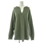  slow b Iena SLOBE IENA обратная сторона шерсть Skipper туника cut and sewn длинный рукав хлопок F хаки /NR #OS женский 