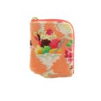 ラブラリーバイフェイラー ラブラリーアラモード ミニポーチ L字ファスナー 総柄 サーモンピンク マルチカラー /MI ■OS レディース