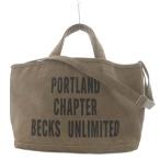 ショッピングダメージ アパルトモン ドゥーズィエムクラス L'Appartement DEUXIEME CLASSE 24SS SUEDE LIKE TOTE BAG ショルダーバッグ 斜め掛け ダークブラウン