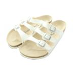 ショッピングビルケン ビルケンシュトック BIRKENSTOCK フロリダ Florida サンダル ベルト 37 24cm 白 ホワイト 054731 /RI ■OS レディース
