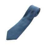 ショッピングエルメス エルメス HERMES 近年モデル シルクタイ ネクタイ 紺 ネイビー /SS ■OS メンズ