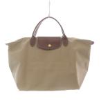ショッピングロンシャン ロンシャン LONGCHAMP ルプリアージュ トートバッグ M ハンドバッグ ベージュ 茶 ブラウン /SR レディース