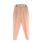 ショッピングzara 未使用品 ザラ ZARA ハイウエストテーパードパンツ L ピンク /MY ■OS レディース