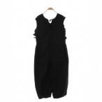 no- men tonormment 23SS COTTON RIBBON Jump костюм все в одном безрукавка S черный /HK #OS женский 