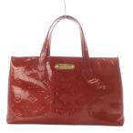 ルイヴィトン LOUIS VUITTON モノグラム ヴェルニ ウィルシャーPM トートバッグ ハンドバッグ ポムダムール M93642 /YO7 ■OH レディース
