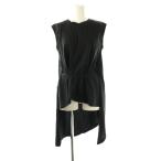 nagon Stan snagonstans деформация asimeto Lee cut and sewn туника безрукавка хлопок 38 чёрный /NR #OS женский 