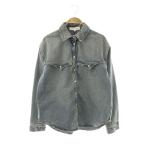 ショッピングzara 未使用品 ザラ ZARA CAMISA Z1975 デニムシャツ XS ライトブルー /DO ■OS レディース