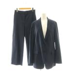 ショッピングスーツ セオリー Theory セットアップ 24SS STRETCH OXFORD 2Bスーツ テーラードジャケット パンツ 0 2 ネイビー /CX ■OS レディース
