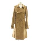 ショッピングgucci グッチ GUCCI Floral Pattern Lining Trench Coat 2019 トレンチコート シルク混 36 ベージュ 572881 /CX ■OS レディース