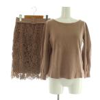  Apuweiser-riche Apuweiser-riche двусторонний выставить вязаный 7 минут рукав юбка гонки 2 мокка /MY #OS #SH женский 