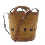 マルニ MARNI 24SS TROPICALIA BASKET SMALL バッグ ハンドバッグ ショルダーバッグ 2way 斜め掛け ブラウン SCMP0056Q1 /YO32  レディース