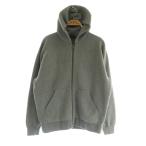  плюс tePLST 24AW двусторонний вязаный Zip выше парка Parker M серый /MY #OS женский 