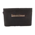  Pinky &amp; Diane булавка большой PINKY&amp;DIANNE type вдавлено . чехол для пропуска кожа Logo чёрный черный /SR #SH женский 