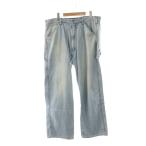 ショッピングロンハーマン ロンハーマン Ron Herman デニム ヘリンボーンデニム ペインター パンツ ジーンズ ジッパーフライ コットン XL ライトブルー