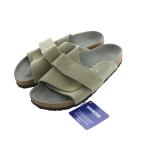 ショッピングビルケン 未使用品 ビルケンシュトック BIRKENSTOCK JOURNAL STANDARD別注 FOR JS Kyoto SMU サンダル 38 24.5cm ベージュ 1023847 /MI ■OS レディ