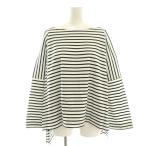 ショッピングANA コグ ザ ビッグスモーク COGTHEBIGSMOKE ANA TOP ボーダー カットソー Tシャツ ホワイト ブラック /DF ■OS レディース