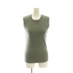 パサンドバイヌキテパ Pasand by ne Quittez pas 24SS Giza Cotton Rib Tank Top タンクトップ 緑 グリーン /AG ■OS ■SH レディース