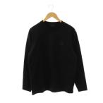 モンクレール MONCLER LS T-SHIRT ロングスリーブTシャツ カットソー S ブラック H20938D00003 /DF ■OS レディース